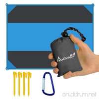 Ambielly Beach Blanket Waterproof Sand-proof Outdoor Blanket Portable Oversized <84.6"x63"> Picnic Mat for Travel Camping Hiking Beach and Music Festivals - B07BB7KZ8W