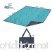 Aoosborts Picnic Blanket Water Resistant Beach Blanket Sand Proof Wind Proof with Stakes Machine Washable Outdoor Blanket Mat - B079FBSPCB