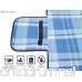Extra Large Picnic & Outdoor Beach Blanket with Water-Resistant Backing - Red 60 x 80 inches - B00TP324QQ