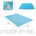HEHUI Sand Free Beach Mat Sand Proof Mat is Easy to Clean and Dust Prevention Perfect for the Outdoor Events with Your Family Fashion Shoulder bag and Durable Plastic Anchors Included - B07BX913PP