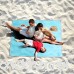 LOWELLTEK Sand Free Beach Mat Sand Proof mat is easy to clean and dust prevention perfect for the Outdoor Events with your family - B07C1YLTBF