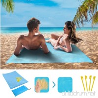 LOWELLTEK Sand Free Beach Mat  Sand Proof mat is easy to clean and dust prevention  perfect for the Outdoor Events with your family - B07C1YLTBF