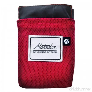 Matador Pocket Blanket 2.0 NEW VERSION picnic beach hiking camping. Water Resistant with Built-in Ground Stakes - B06VVN34Y4