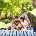 OUTCAMER Large Waterproof Outdoor Picnic Blanket Portable Folding Picnic Blanket Mat with Tote for Family Camping - B0797R7WLM