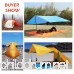 TRIWONDER Waterproof Hammock Rain Fly Tent Tarp Footprint Camping Shelter Ground Cloth Sunshade Mat for Outdoor Hiking Beach Picnic - B07BNZ7RLL