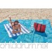 VI AI Beach Mat Sand Proof Blanket Sand Free Beach Mat Easy to Clean Perfect for the Beach - Dirt & Dust disappear 79'' x 79'' Large - B07BJL4GVG