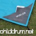 Winlor waterproof sandproof compact pocket blanket for beach picnic hiking camping travel 55''x60'' - B07DHVRBDV