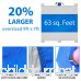 Zenmarkt Sand Proof Beach Blanket: Compact Outdoor Travel Blanket in Carry Pouch + Microfiber Towel as Gift | 9'X7' Sandproof Water/Wind Resistant Parachute Nylon Beach Mat For Picnic Hiking Camping - B072JKXRTX
