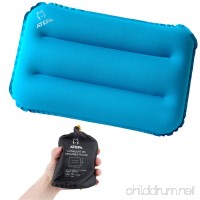 ATEPA Ultralight Compact Inflating Travel Camping Pillow for Neck & Lumbar Support Home Office Outdoor Backpacking - B0727PQL1S