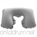 yaban Inflatable Travel Pillow to Rest their legs Gray - B072XDRTGL