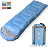 CERTAMI Sleeping Bag -Envelope Lightweight Portable Waterproof for Adult 3 Season Outdoor Camping Hiking. - B0799DYTH8