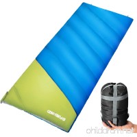 FUNDANGO Lightweight Oversize Sleeping Bag Portable for Cool Weather Camping  Hiking Backpacking with Compression Bag - B07FDWLPRH