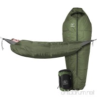 Outdoor Vitals StormLight 15 Degree MummyPod Sleeping Bag for Hammock or Ground Camping  Ultralight Backpacking Sleeping Bag  Compression Bag and Suspension Included - B06Y5TM4SX