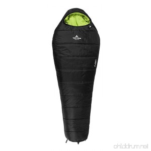 Teton Sports LEEF Ultralight Mummy Sleeping Bag; Lightweight Mummy Bag Perfect for Backpacking Hiking and Camping; 3-4 Season Sleeping Bag; Compression Sack Included - B0778SD46Q