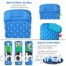 AKKEE Inflatable Sleeping Pad with Built-In Pillow Ultralight Air Camping Mat for Backpacking Tent Picnic Outing Traveling and Hiking Inflating Camp Mattress Thermarest for Sleeping Bag Hammock - B07CXHGD3L