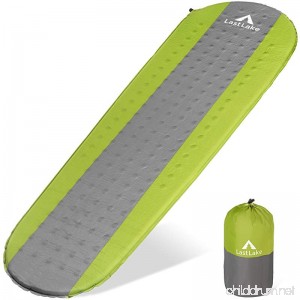 Last Lake Outdoor Sleeping Pad for Camping Backpacking and Hiking - Mats are Comfortable Lightweight and Durable - They Pack Up Small are Easy to Inflate and Will Not Leak Air - B0733WV959