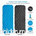 LATTCURE Inflatable Sleeping Pad Lightweight Compact Comfy Waterproof Air Camping Mat - Best Kit with Sleeping Bag Hammock Tent for Picnic Backpacking Travel Hiking Camping - B07DN96Y39