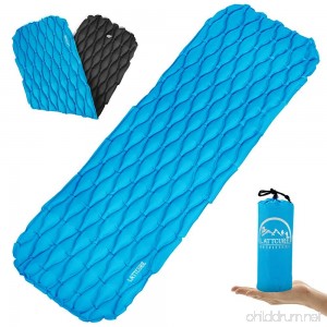 LATTCURE Inflatable Sleeping Pad Lightweight Compact Comfy Waterproof Air Camping Mat - Best Kit with Sleeping Bag Hammock Tent for Picnic Backpacking Travel Hiking Camping - B07DN96Y39