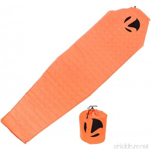LISH Self Inflating Sleeping Pad - Lightweight Sleep Mat for Backpacking & Camping - B071LH4PSQ