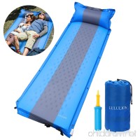 LULULION Self Inflating Sleeping Pad  Foam Camping Mat with Pillow Light Weight Camping Air Mattress for Hiking Backpacking Indoor Party- Air Pump Included - B07FCD5RDJ