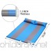 SEMOO Double 2- person Self-Inflating Camping Sleeping Mat/pad 190T Polyester Water Repellent Coating with Attached Inflatable Pillow - B0711CS1HP