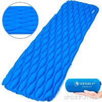 VENTURE 4TH Ultralight Sleeping Pad by Lightweight  Compact  Durable  Tear Resistant  Supportive and Comfy | For Camping  Traveling  Lounging  Sleeping Bags  Hammocks  Hiking and More - B0784ZWQYB