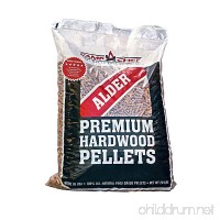 Camp Chef Bag of Premium Hardwood Alder Pellets for Smoker  20 lb. (2) - B072KKN267