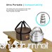 Camping Cookware Set - Compact Stainless Steel Campfire Cooking Pots and Pans | Combo Kit with Travel Tote Bag | Rugged Outdoor 5 Pc Cook Set for Hiking | Barbecues | Beach | Hiking Gear - B06W9HZWL3