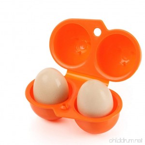 Pure Vie Portable 2 Egg Slots Holder Shockproof Storage Box for Camping Hiking #1 - B076H4CPQ3