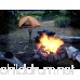 World Outdoor Products Six Piece Campfire Tool Set with Handcrafted Black Powder Coated 40 Steel Tools Gloves Tarp and Carry Bag. - B01LFL7INO