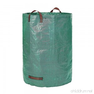 Fenleo Garden bag 32 Gallons - Reuseable Heavy Duty Gardening Bags Lawn Pool Garden Leaf Waste Bag - B07F83X1CG