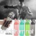 Fenleo Mist Spray Water Bottle Outdoor 600 ML Plastic Sports Water Bottle with Straw For Travel Fitness Hiking Cycling - B07F3RT3TS