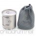 Hamans Titanium Cup 420ml Ultralight Portable Titanium Mugs Camping Titanium Cup - B078H9XL83