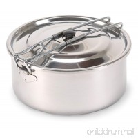 Stansport Solo Stainless Steel Cook Pot (1-Liter) - B004Z10XTI