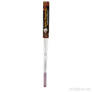 Campfire Hot Dog & Marshmallow Roasting Forks Sticks 8 Pack - B008LOFXWM