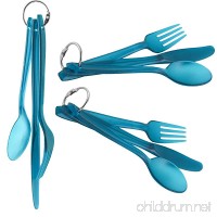 Emergency Zone Lexan 3pc Camping Utensil Set. Available in Single  2  3  4  5  200 Pack - B07CHZW13L