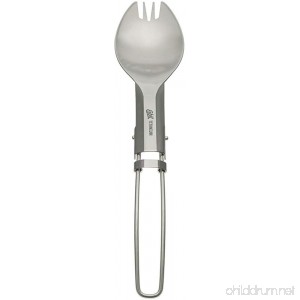 Esbit titanium cutlery folding fork/spoon - B002AQLBT6