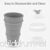 Arola Collapsible Silicone Coffee Cup Reusable Folding Mug Travel Cup for Outdoor Camping Hiking & Office Home Use 550ml - B07FPC7YSC