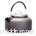 Fashion Life 0.8L Outdoor Hiking Camping Survival Coffee Teapot Kettle Mini Practical Aluminum Portable - B01C74F7Q8