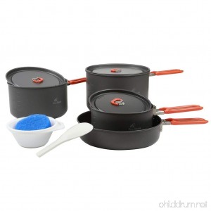 Fire-maple Fire Maple Outdoor Camping Pots Pans Cooking Set Picnic Cookware Set Feast-5 - B074113W1S