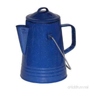Grip Blue Enamel Coffee Percolator - B016QTUIFA