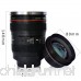 HTX Electric mixing - Camera Lens Thermos Stainless Steel Coffee Mug travel mug milk cup 300ml/11oz - B07CXQSBP3