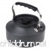 MagiDeal Outdoor 1.1L Portable Aluminum Water Kettle Camping Hiking Teapot Coffee Pot with Storage Bag - B07FGW3WZ8