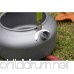 Portable Ultra-light Outdoor Camping Teapot Aluminum 1.2 L Hiking Kettle Coffee Pot Teapot Kettle Compact and Lightweight with Silicon Handle Outdoor Cooking Utensils - B01N29EF3C
