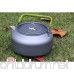 Portable Ultra-light Outdoor Camping Teapot Aluminum 1.2 L Hiking Kettle Coffee Pot Teapot Kettle Compact and Lightweight with Silicon Handle Outdoor Cooking Utensils - B01N29EF3C