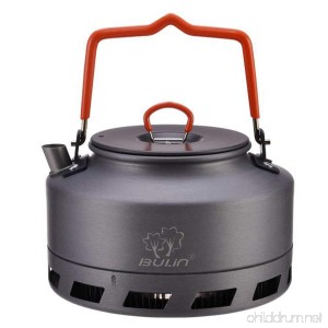Tentock Outdoor Fast Heating Tea Pot Portable Hard Aluminum Camping Kettle 1L/1.6L - B07795S6XV