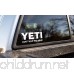 YETI Built for the Wild Window Decal Sticker - B00VSGL3H4