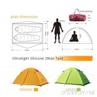 2 Person Tent Single Camping Tent Outdoor Fold Tent For Camping Traveling - B07D1PMPBH