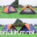 Bartonisen Dual Layer 2-Door Dome Tent with Ventilation and Rain Cover - Easy Setup - B07B4ZBH6P