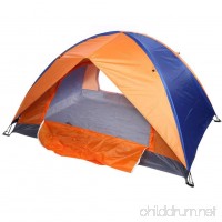 Bartonisen Dual Layer 2-Door Dome Tent with Ventilation and Rain Cover - Easy Setup - B07B4ZBH6P